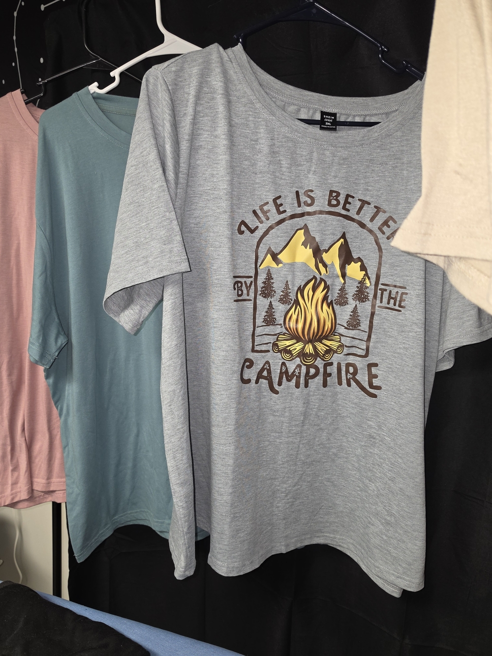 5 SHEIN Basic Crew Neck Tee - Picture 3 of 5